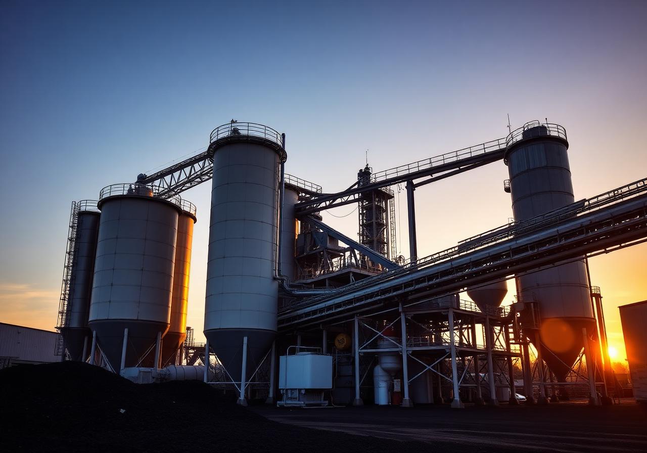 Hot mix and batching plant